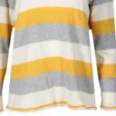 Zwillingsherz Pullover mit Kaschmir Wolle Größe M und L gelb/senf hellgrau weiß